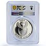 South Africa 20 cents Maloti Drakensberg Vulture Bird PR70 PCGS silver coin 2009