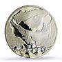 South Africa 20 cents Maloti Drakensberg Vulture Bird PR70 PCGS silver coin 2009