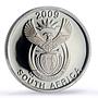 South Africa 5 cents Maloti Drakensberg Aloe Tree PR70 PCGS silver coin 2009