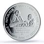 Benin 6000 francs John Paul II IDAO 4 Africa Elephant MS67 PCGS silver coin 2005