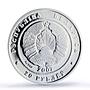 Belarus 20 roubles Wolf Protection Wildlife Fauna PR70 PCGS silver coin 2007