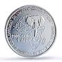 Centr. African Republic 1500 CFA Lances IDAC 1 Africa MS69 PCGS silver coin 2005