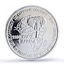 Cameroon 1500 francs Mambila IDAC 1 Africa Elephant MS67 PCGS silver coin 2005