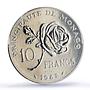 Monaco 10 francs Rainier III Princess Grace Essai SP68 PCGS silver coin 1982