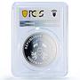 Togo 1000 francs Uranus Solar System Planets Space PR69 PCGS silver coin 2019