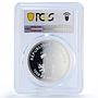Togo 1000 francs Mars Solar System Planets Space PR69 PCGS silver coin 2019