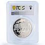 France Deauville Casino Fantasy Token 250 Francs SP69 PCGS silver 1986 - 1988 FM