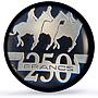 France Deauville Casino Fantasy Token 250 Francs SP69 PCGS silver 1986 - 1988 FM