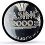 Luxembourg Mondorf Casino Fantasy Token 100 Fr. PR70 PCGS silver 1986 - 1988 FM