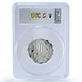 Monaco Monte Carlo Casino Fantasy Token 250 Fr. PR69 PCGS silver 1986 - 1988 FM