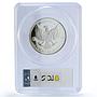 Indonesia 1000 rupiah General Sudirman Independence PR67 PCGS silver coin 1970