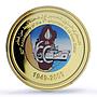 Qatar 200 riyal Oil Shipment Tanker Ship History Gilt PR68 PCGS silver coin 2009