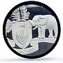 Swaziland 250 emalangeni Ligwalagwala Bird Fauna PR69 PCGS 5 oz coin 1998