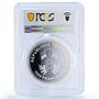 Togo 1000 francs Pluto Solar System Planets Space PR69 PCGS silver coin 2019