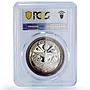 Marshall Islands 50 dollar Ford Thunderbird 1955 Cars PR67 PCGS silver coin 1996