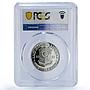 Philippines 1 piso Republic Coinage Jose Rizal PR70 PCGS CuNi coin 1981