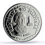 Philippines 1 piso Republic Coinage Jose Rizal PR70 PCGS CuNi coin 1981