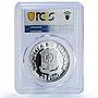 Philippines 25 piso FAO World Food Day Fish Fruits PR69 PCGS silver coin 1981