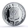 Philippines 25 piso FAO World Food Day Fish Fruits PR69 PCGS silver coin 1981