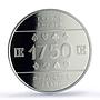 Belgium Knokke Casino Fantasy Token 1750 Francs PR70 PCGS silver 1986 - 1988 FM