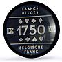 Belgium Knokke Casino Fantasy Token 1750 Francs PR70 PCGS silver 1986 - 1988 FM