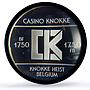 Belgium Knokke Casino Fantasy Token 1750 Francs PR70 PCGS silver 1986 - 1988 FM