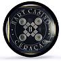 Netherlands Curacao Hart Casino Fantasy Token PR69 PCGS silver 1986 - 1988 FM