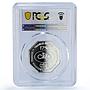 Belgium Oostende Kursaal Casino Fantasy Token PR69 PCGS silver 1986 - 1988 FM