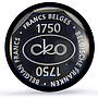 Belgium Oostende Kursaal Casino Fantasy Token PR69 PCGS silver 1986 - 1988 FM