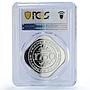 Belgium Spa Casino Fantasy Token 1750 Francs PR70 PCGS silver 1986 - 1988 FM