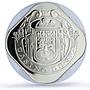 Belgium Spa Casino Fantasy Token 1750 Francs PR70 PCGS silver 1986 - 1988 FM