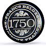 Belgium Spa Casino Fantasy Token 1750 Francs PR70 PCGS silver 1986 - 1988 FM