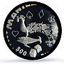 Philippines Manilla Casino Fantasy Token 500 P. PR70 PCGS silver 1986 - 1988 FM
