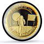 Nicaragua 50 cordobas Moon Landing Astronaut Space PR70 PCGS gold coin 2019