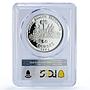 Haiti 50 gourdes Woman on the Beach Fineness Left PR68 PCGS silver coin 1973