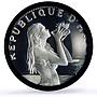 Haiti 50 gourdes Woman on the Beach Fineness Left PR68 PCGS silver coin 1973