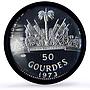 Haiti 50 gourdes Woman on the Beach Fineness Left PR67 PCGS silver coin 1973