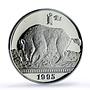 Mongolia 50 togrog Pig Boar Year Lunar Calendar PR68 PCGS CuNi coin 1995