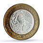 Mexico 50 pesos Ninos Heroes Revolution History MS65 PCGS bimetal coin 1993