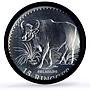Malaysia 15 ringgit Gaur Bull Conservation Fauna MS68 PCGS silver coin 1976