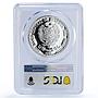 Peru 1 sol Geological Society 75 Anniversary Science PR68 PCGS silver coin 1999