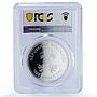 Togo 1000 francs Earth Solar System Planets Space PR68 PCGS silver coin 2019