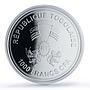 Togo 1000 francs Earth Solar System Planets Space PR68 PCGS silver coin 2019