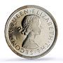 South. Rhodesia 1 crown Cecil Rhodes 100 Years KM-27 PR65 PCGS silver coin 1953