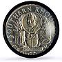 South. Rhodesia 1 crown Cecil Rhodes 100 Years KM-27 PR65 PCGS silver coin 1953