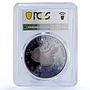 China Chairman Mao Tse Tung CCP Communism Politics PR65 PCGS silver medal 1980