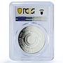 Chile Vina del Mar Casino Fantasy Token 2500 P. PR69 PCGS silver 1986 - 1988 FM