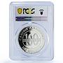 Netherlands Zandvoort Casino Fantasy Token PR69 PCGS silver 1986 - 1988 FM