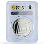 Philippines Manilla Casino Fantasy Token 500 P. PR69 PCGS silver 1986 - 1988 FM
