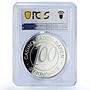 Germany Baden Baden Casino Fantasy Token 100 Mk. PR69 PCGS silver 1986 - 1988 FM